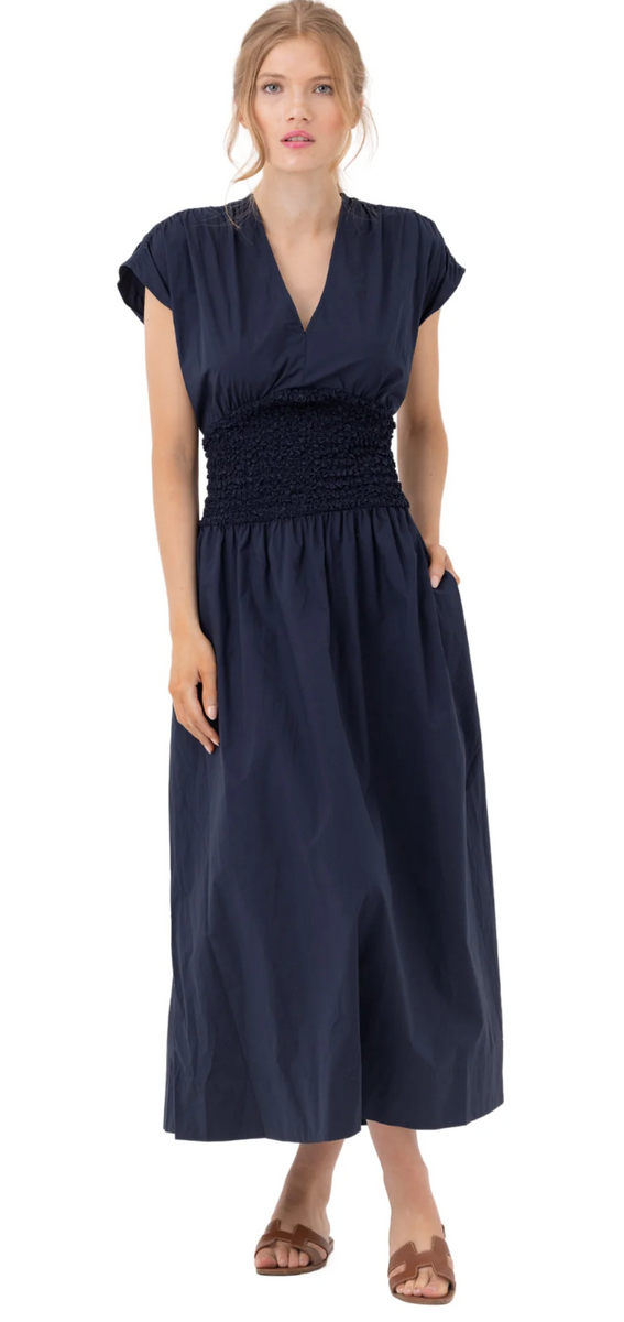 havana ruffle midi dress Havana Dress – omar + elsie