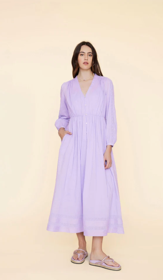 Charlotte Dress Soft Iris / M