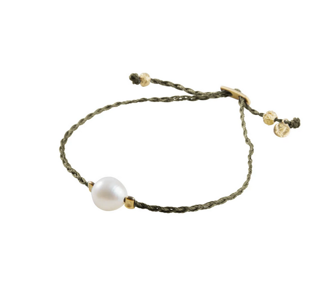 Pearl rope top bracelet