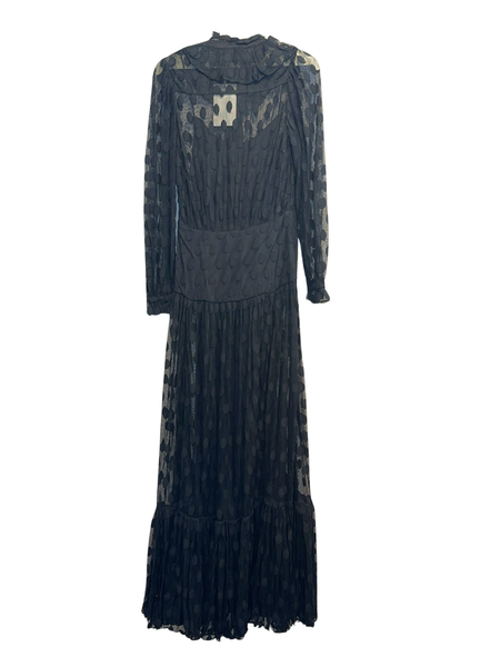 Carla Lace Long Sleeve Midi Dress