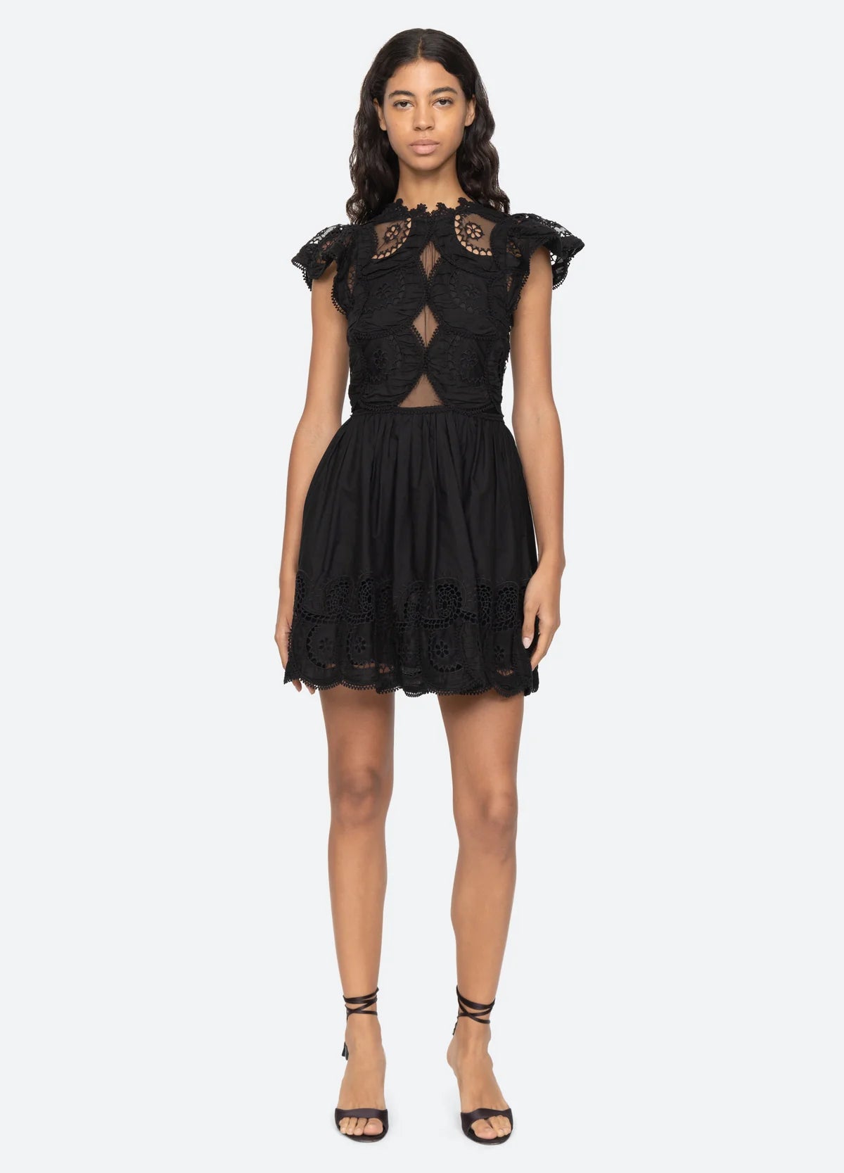 drea mini dress Sandshell Linen Drea Mini Dress