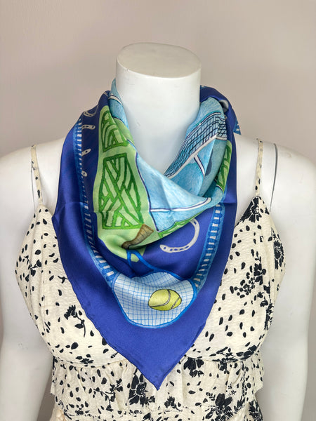 Lex Open Neck Scarf (artwork by Maizie Clark) Pre-sale