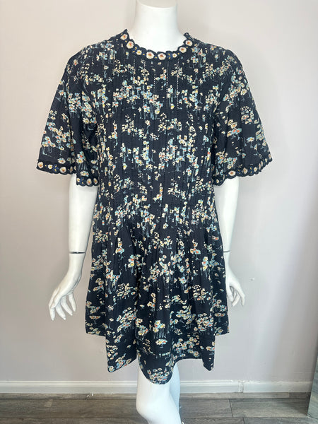Mona Print S/SLV Mini Dress