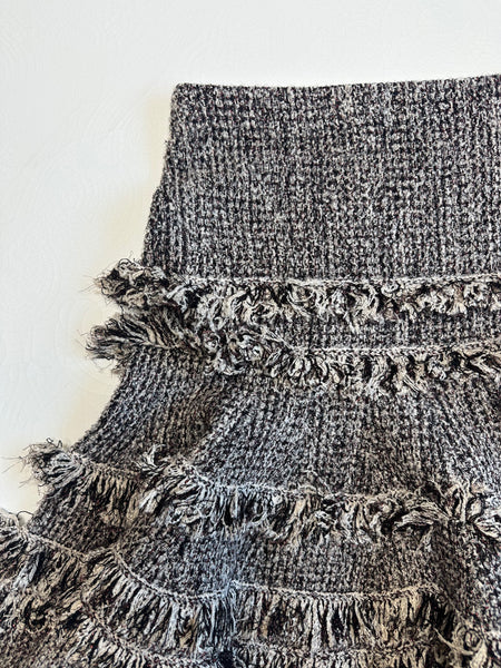 Andi Knit Tweed High Waisted Skirt