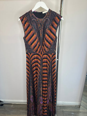 Violeta Pleated Sleeveless Dress