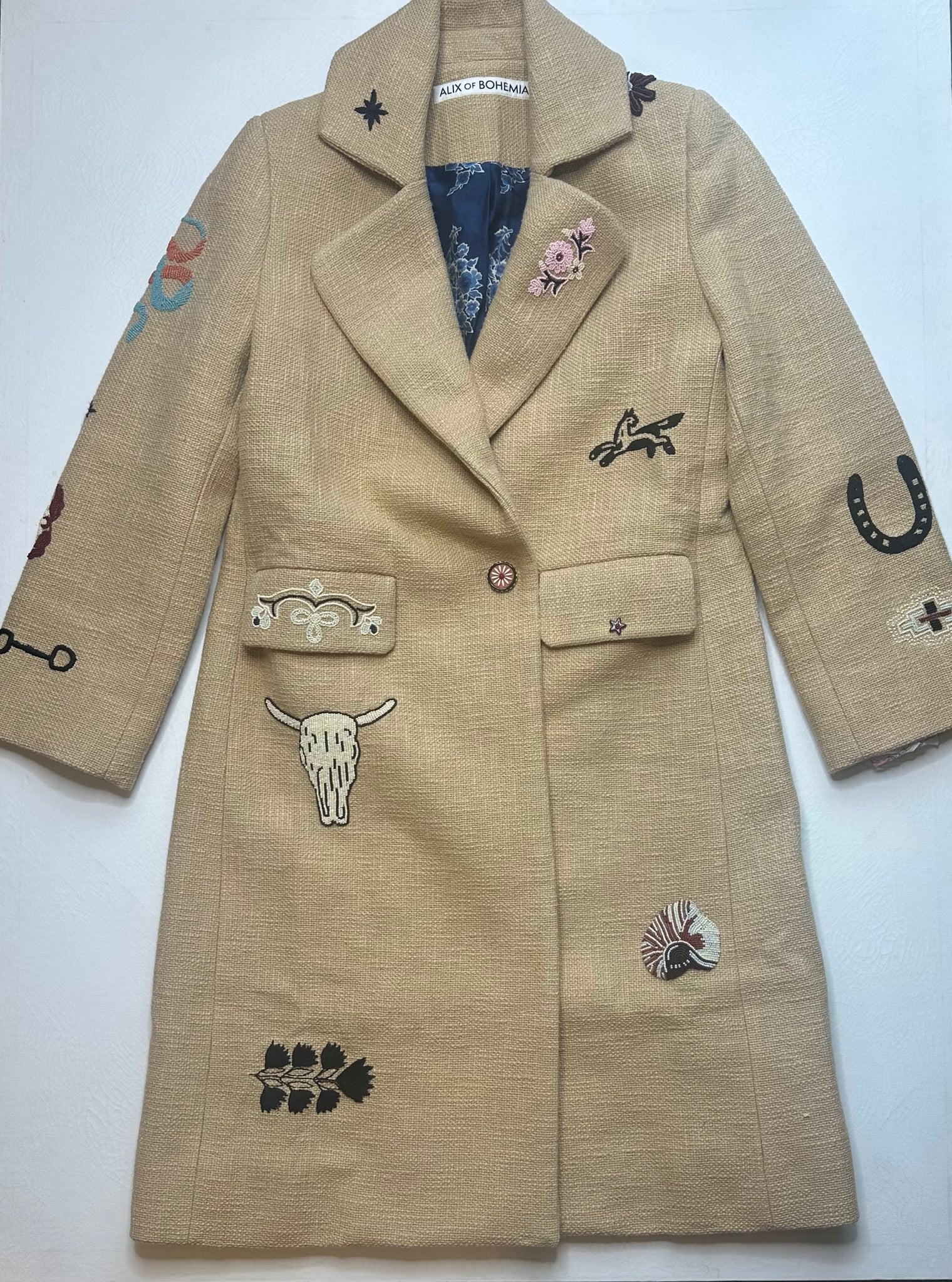 Petunia Desert Tattoo Coat