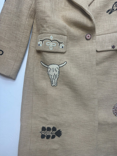 Petunia Desert Tattoo Coat
