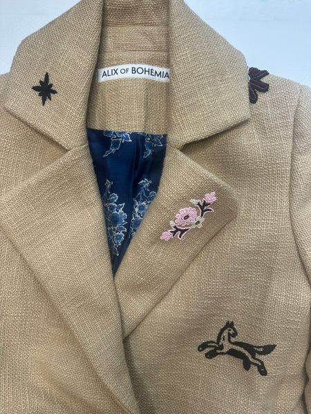 Petunia Desert Tattoo Coat