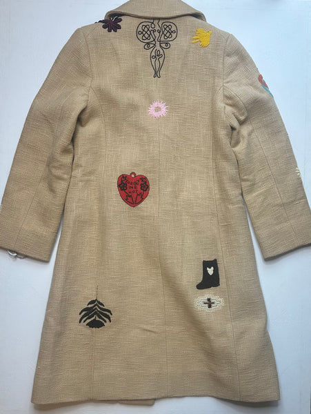 Petunia Desert Tattoo Coat
