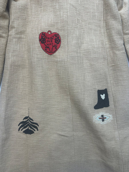 Petunia Desert Tattoo Coat
