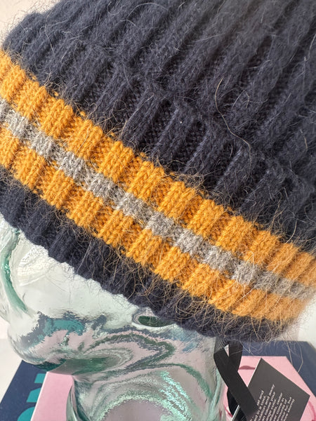 Blue and Gold Hat