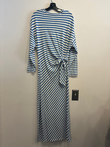 Long Sleeve Vanilla Cinched Dress