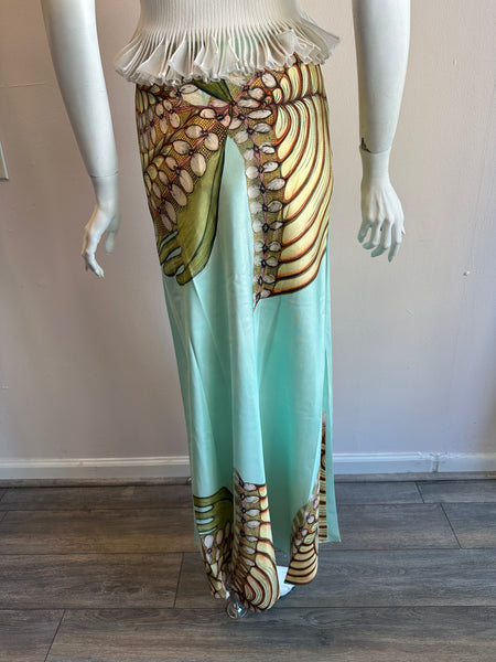 Pera Midi Slip Skirt