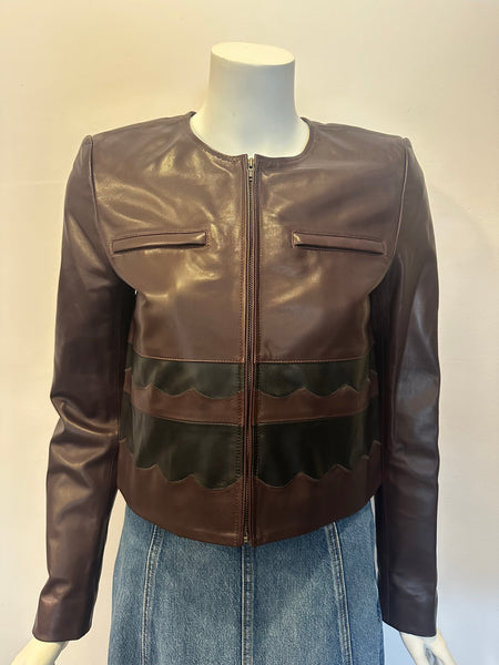 Callisto Leather Shirt Jacket