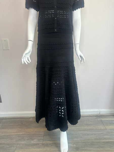 Annisa Eyelet Knit Skirt