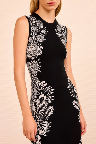 Liana Jacquard Long Dress