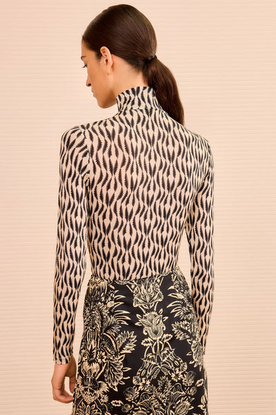 Aurelia Jersey Long Sleeve Turtleneck