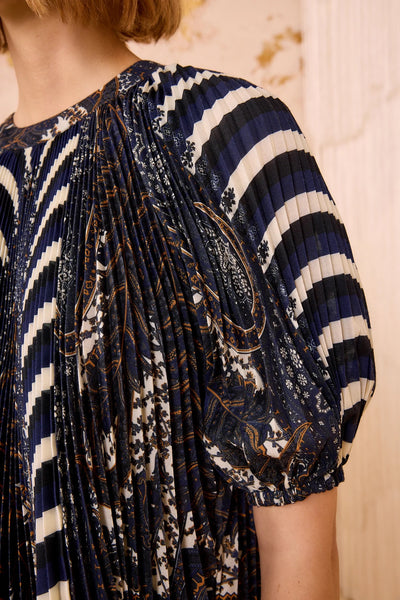 Dafne Pleated Blouse