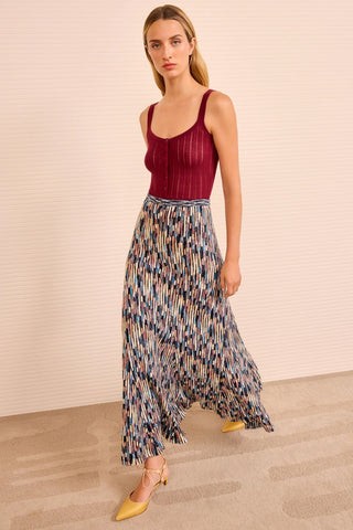 Marceline Multicolor Long Skirt