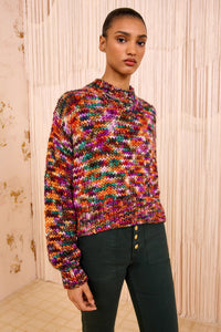 Maude Multicolor Knit Pullover