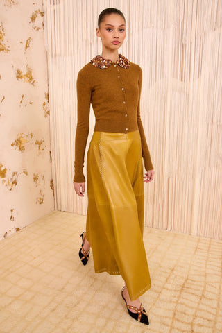 Margaux Embroirdered Cashmere Cardigan