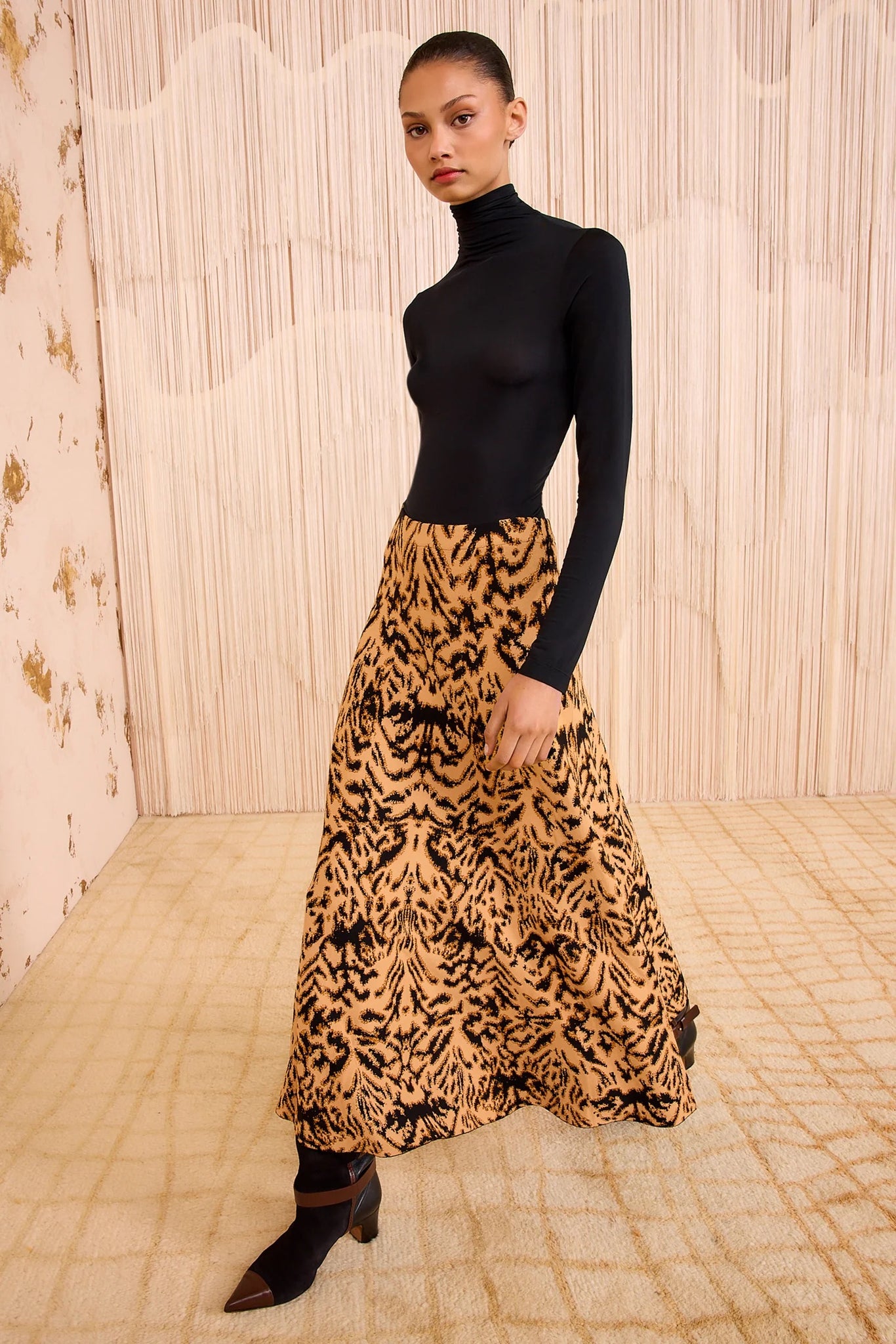 Lani Jacquard Knit Skirt