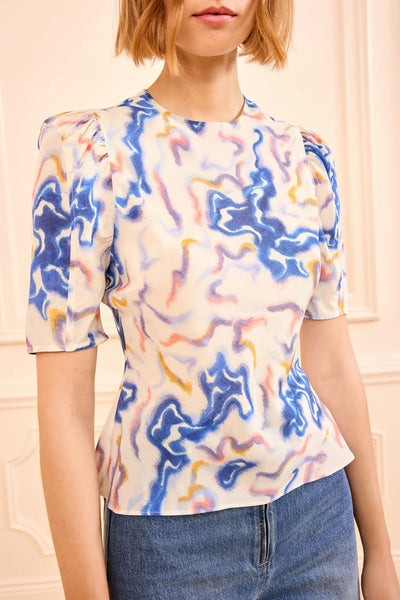 Corine Silk Top
