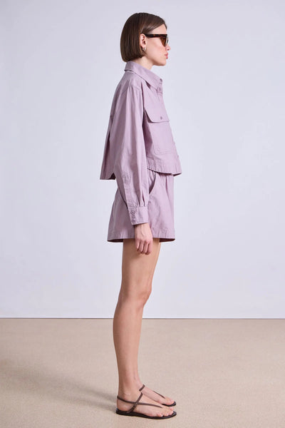 Cropped Utility Shirt