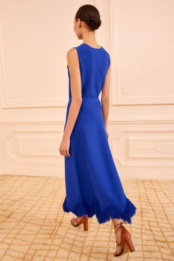 Paulina Knit Skirt with Fringe