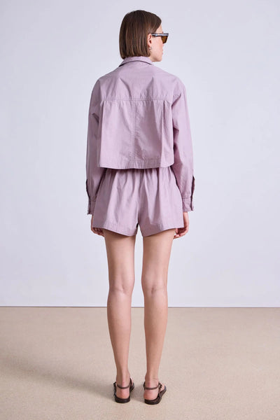 Cropped Utility Shirt