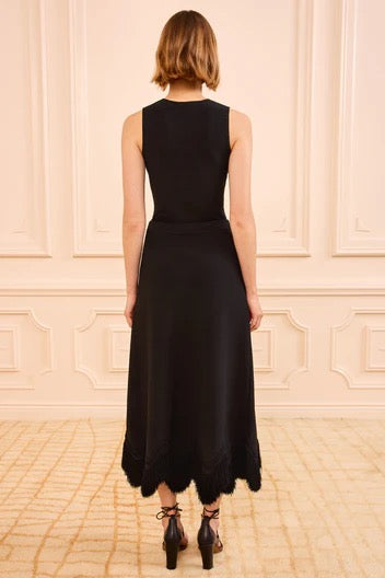 Paulina Knit Skirt with Fringe