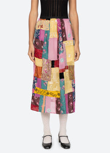 Phoebe Patchwork Skirt