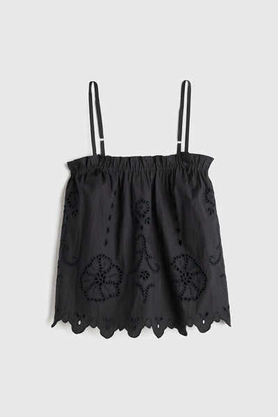 Embroidered Cami Top