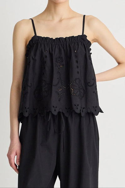Embroidered Cami Top