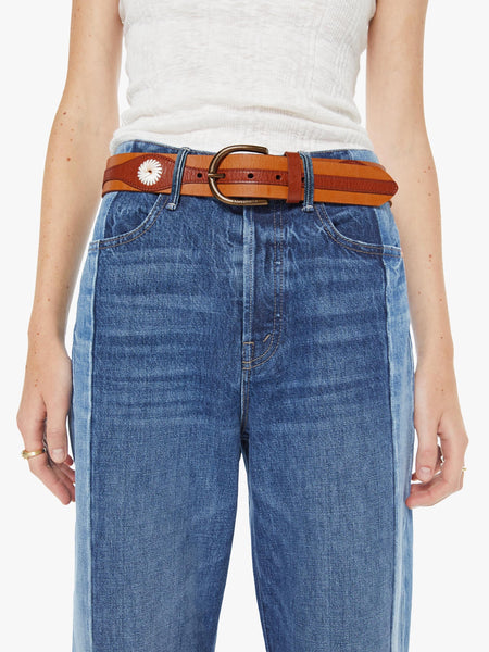 The Flock Together - 2 Tone Leather Belt