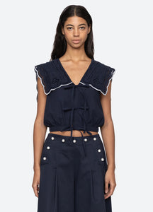 Marie Embroidery Vest