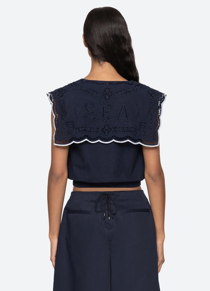 Marie Embroidery Vest
