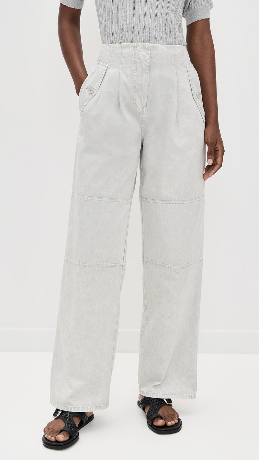 Casey High Waisted Tied Ankle Pants