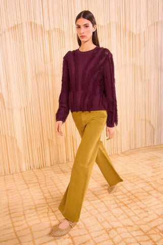 Aubree Long Sleeve Knit Pullover