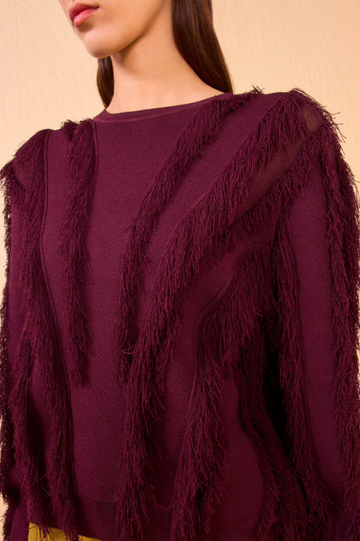 Aubree Long Sleeve Knit Pullover