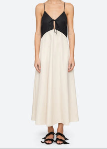 angelina maxi dress black white Angelina Dress – omar + elsie