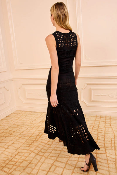 Lakshmi Eyelet Knit Dress