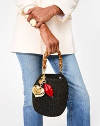 Grande Mylar Heart Fob