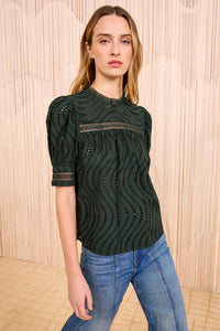 Virginia Lace Collar Blouse