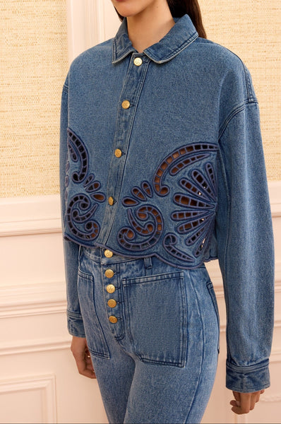 The Bobbi Jacket with Eyelet