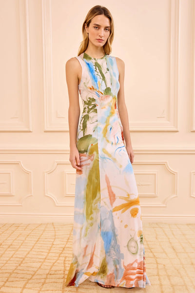 Lana Ruched Jersey Dress