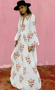 Savannah Pink Dahlia Dress