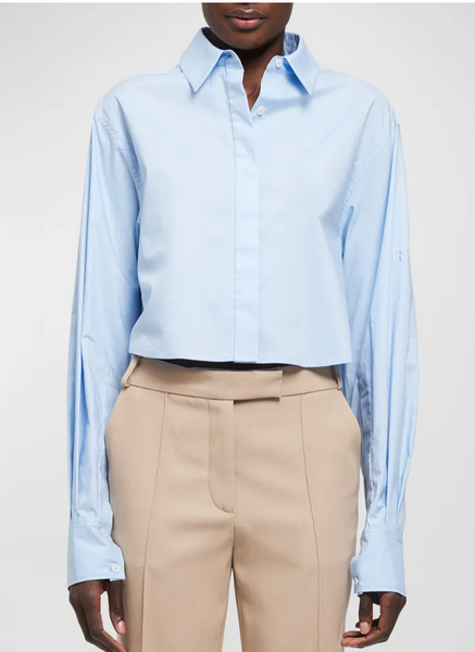 Renata Cropped Button Down