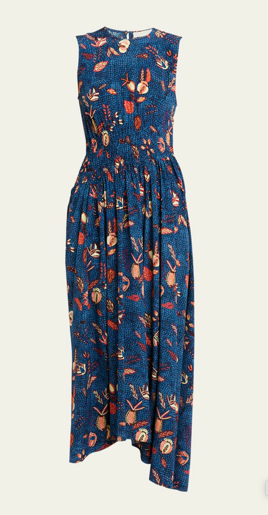 Ulla Johnson Luca Dress in Blue Dahlia 2 Ulla Johnson Luca Dress in Blue Dahlia 2