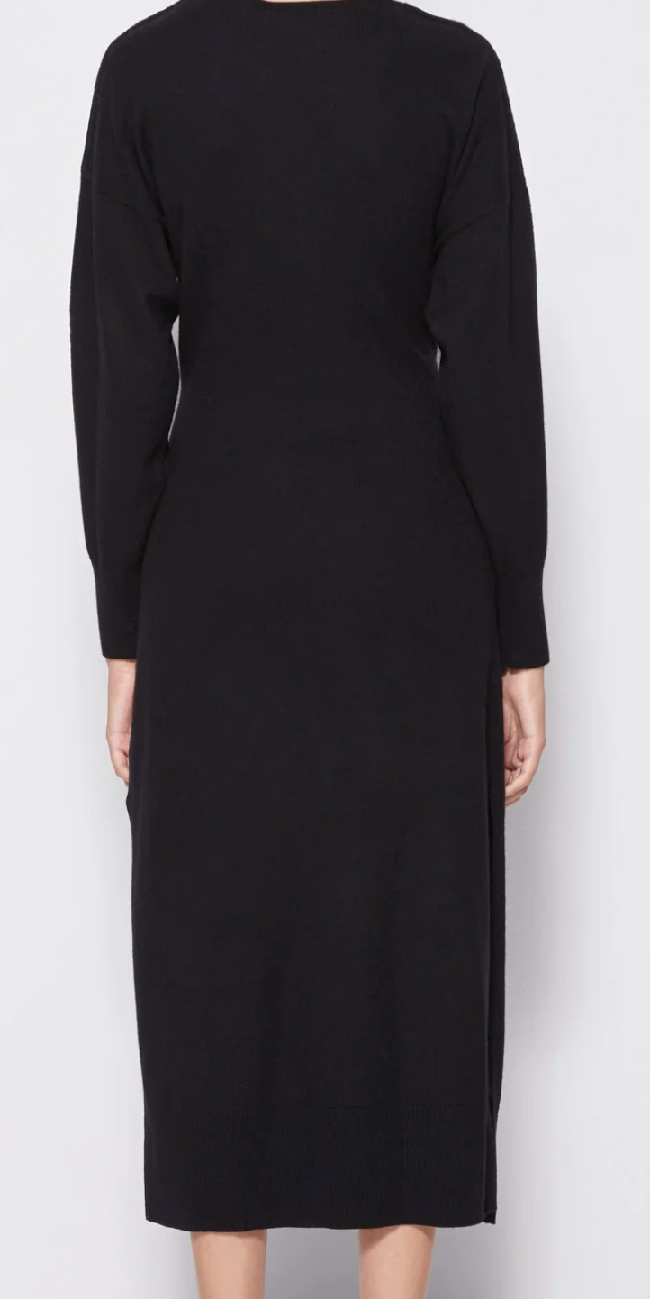 SIMKHAI Skyla Knit Wrap Dress